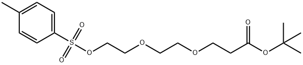 Tos-PEG3-t-butyl ester Struktur