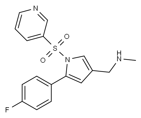 Vonoprazan Impurity 2, 881733-36-4, 结构式