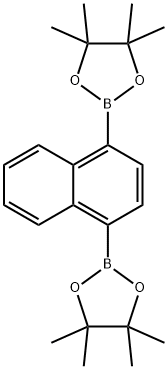 4,4,5,5-tetramethyl-2-[4-(4,4,5,5-tetramethyl-1,3,2-dioxaborolan-2-yl)naphthalen-1-yl]