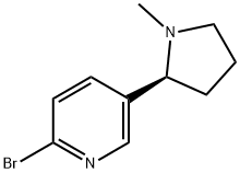 Pyridine, 2-bromo-5-[(2S)-1-methyl-2-pyrrolidinyl]-