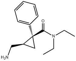 L-Milnacipran Hydrochloride Struktur