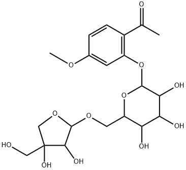 apiopaeonoside Structure