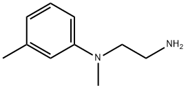 1,2-Ethanediamine, N1-methyl-N1-(3-methylphenyl)- Structure