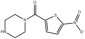Methanone, (5-nitro-2-thienyl)-1-piperazinyl- Structure