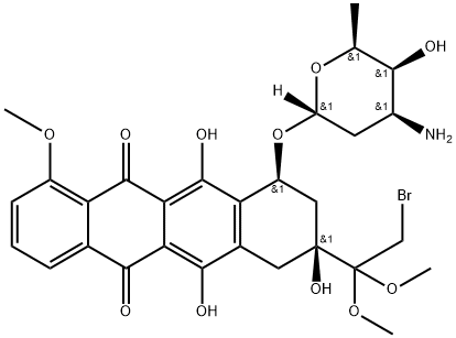 阿霉素杂质B 结构式