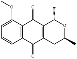 异红葱乙素 结构式