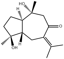 异蓬莪二醇, 108887-68-9, 结构式