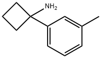 1-(间甲苯基)环丁烷-1-胺, 1097826-38-4, 结构式