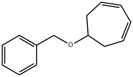 1,3-Cycloheptadiene, 6-(phenylmethoxy)- Structure