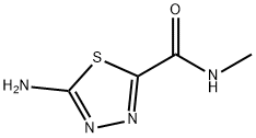 5-氨基-N-甲基-1,3,4-噻二唑-2-甲酰胺, 1177423-60-7, 结构式