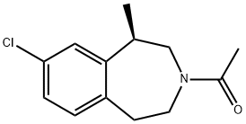 氯卡色林杂质1, 1181690-72-1, 结构式