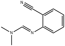 Methanimidamide, N'-(2-cyanophenyl)-N,N-dimethyl-, (1E)- Structure