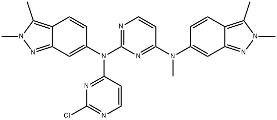 Pazopanib Related Compound 3 结构式