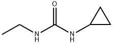Urea, N-cyclopropyl-N'-ethyl- Structure
