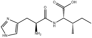 L-Isoleucine, L-histidyl- Structure