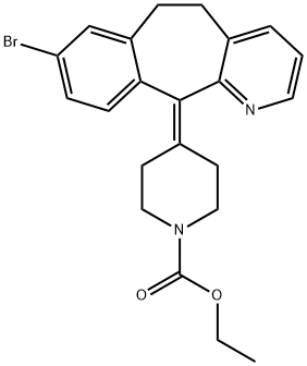 Loratadine 8-BroMo IMpurity, 130642-60-3, 结构式