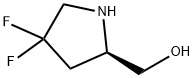 ((R)-4,4-difluoropyrrolidin-2-yl)methanol Struktur
