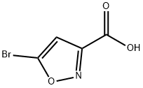 3-Isoxazolecarboxylic acid, 5-bromo- Structure