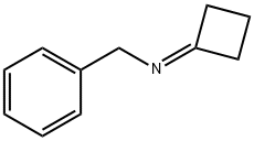Benzenemethanamine, N-cyclobutylidene- 结构式