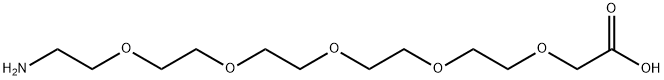 氨基-六聚乙二醇-羧酸, 141282-35-1, 结构式