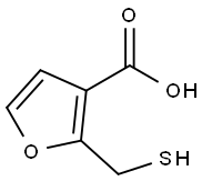 2-(mercaptomethyl)furan-3-carboxylic acid Structure