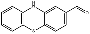 10H-吩噻嗪-2-甲醛 结构式