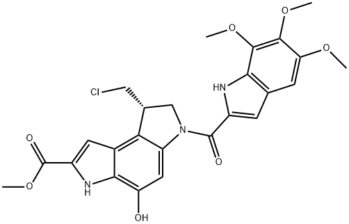 Seco-Duocarmycin SA Struktur