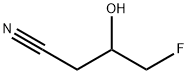 Butanenitrile, 4-fluoro-3-hydroxy- Structure