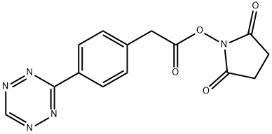 Tetrazine-NHS Ester, 1616668-55-3, 结构式