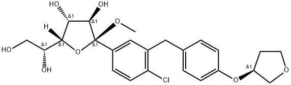 Empagliflozin Impurity 32, 1620758-25-9, 结构式