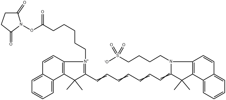 吲哚菁绿-琥珀酰亚胺酯, 1622335-40-3, 结构式