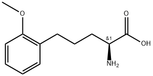 (S)-FMOC-2-氨基-5-(2-甲氧基苯基)戊酸, 1638514-47-2, 结构式
