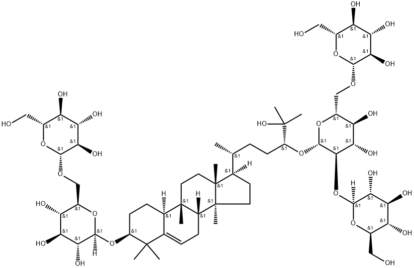 11-デオキシモグロシドV 化学構造式