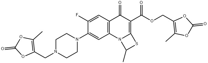 Prulifloxacin Impurity Structure