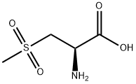 L-Alanine, 3-(methylsulfonyl)- Struktur