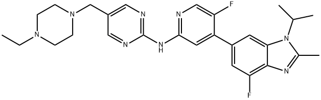 CDK4/6-IN-2, 1800506-48-2, 结构式