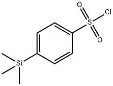 Benzenesulfonyl chloride, 4-(trimethylsilyl)- Structure