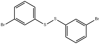 1-bromo-3-[(3-bromophenyl)disulfanyl]benzene 结构式