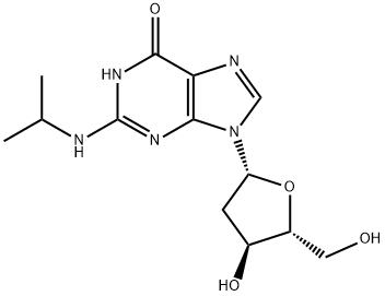 2'-Deoxy-N2-isopropylguanosine Struktur