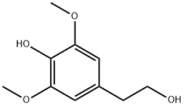 4-(2-hydroxyethyl)-2,6-dimethoxyphenol Structure