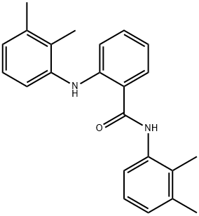 N-(2,3-Dimethylphenyl) Mefenamic Acid Carboxamide Struktur