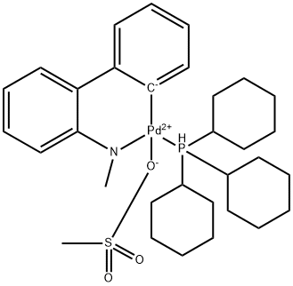 PCy3 Pd G4, 2195390-53-3, 结构式
