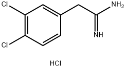 2-(3,4-dichlorophenyl)ethanimidamide hydrochloride Structure