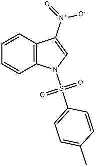 3-硝基-1-甲苯磺酰基-1H-吲哚, 228412-76-8, 结构式