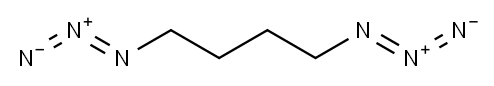 1,4-Diazidobutane, 24345-72-0, 结构式