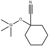 Cyclohexanecarbonitrile, 1-[(trimethylsilyl)oxy]- Structure