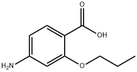 4-ACETAMIDO-2-PROPOXYBENZOIC ACID 结构式
