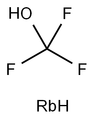 Methanol, trifluoro-, rubidium salt (9CI) Struktur