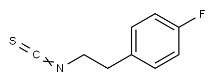 Benzene, 1-fluoro-4-(2-isothiocyanatoethyl)- Struktur