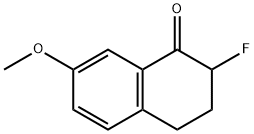 1(2H)-Naphthalenone, 2-fluoro-3,4-dihydro-7-methoxy- Structure